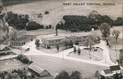 West Valley Central School New York Postcard Postcard Postcard