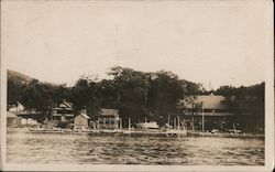 Canadarago Park from Lake Postcard