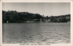 Lehman's Camp, Lang Lake, Espanola, Ontario Postcard