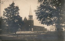 Catholic Church Chazy, NY Postcard Postcard Postcard