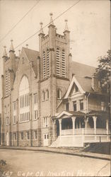 1st Baptist Church Martins Ferry, OH Postcard Postcard 