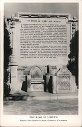 The Ring of Aldyth, Forest Lawn Memorial-Park Postcard