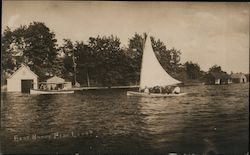 East Shore Fish Lake Marcellus, MI Postcard Postcard Postcard