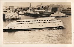 Streamlined Ferry "Kalakala" Seattle, WA Postcard Postcard Postcard