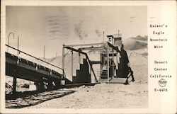 Kaiser's Eagle Mountain Mine-Desert Center California Postcard