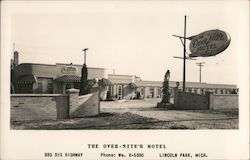 The Over-nite'r Motel Postcard