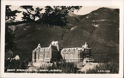 Banff Springs Hotel Postcard