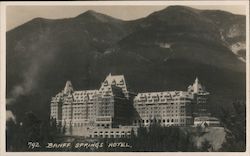 Banff Springs Hotel Postcard