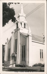 Village Church Alfred, NY Postcard Postcard Postcard