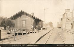 Wabash R.R. Dept Postcard