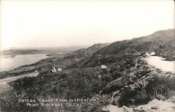 Ortega Grade from Inspiration Point Postcard