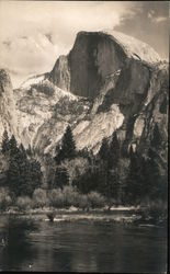 Half Dome in Yosemite National Park Postcard