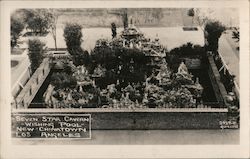 Seven Star Cavern - Wishing Pool - New Chinatown Postcard