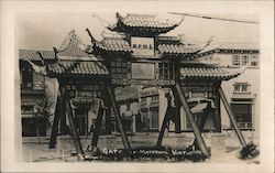 Gate of Maternal Virtue "Chinatown on Broadway" Postcard