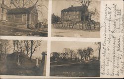 Land Office, Old Fort, Mounds, Camp Tupper (Historical Landmarks) Marietta, OH H. P. Fischer's Studio Postcard Postcard Postcard