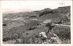 East Slope Gold Roads Grade US 66 Postcard