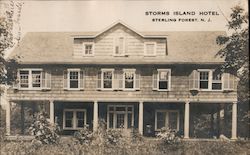 Storms Island Hotel, Sterling Forest West Milford, NJ Postcard Postcard 
