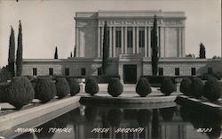 Mormon Temple Postcard