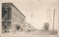 Main Street Forsyth, MT Postcard Postcard Postcard