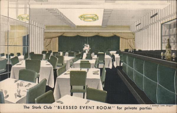 The Stork Club, Blessed Event Room for Private Parties New York