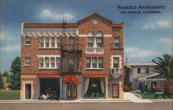 Rembold Apartments Los Angeles California
