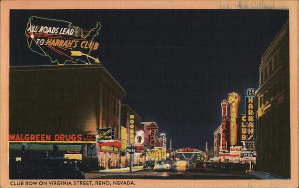 Club Row on Virginia Street Reno Nevada