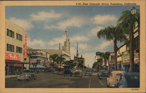 East Colorado Street Pasadena California