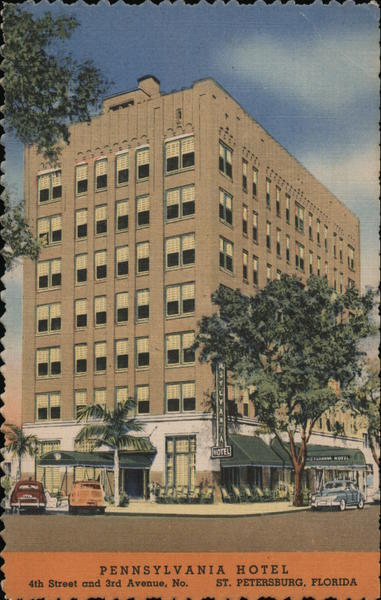 Pennsylvania Hotel St. Petersburg Florida