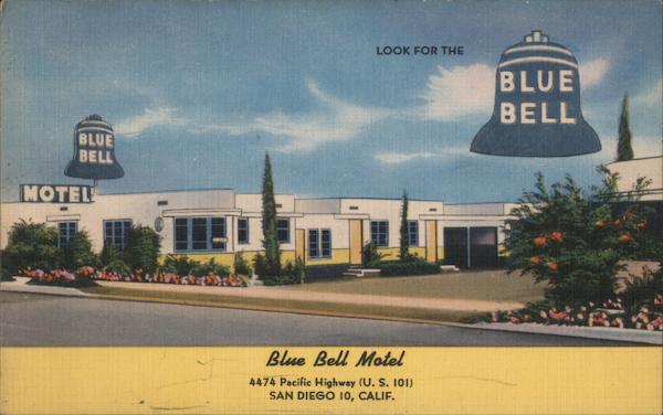 Blue Bell Motel San Diego California