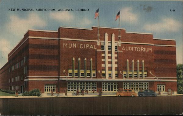 New Municipal Auditorium Augusta Georgia