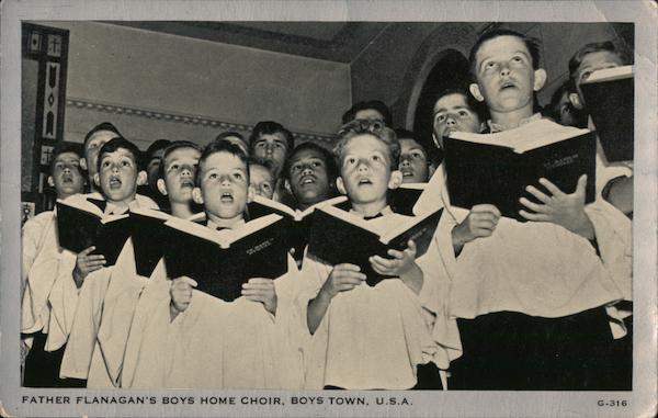 Father Flanagan's Boys Home Choir Boys Town Nebraska