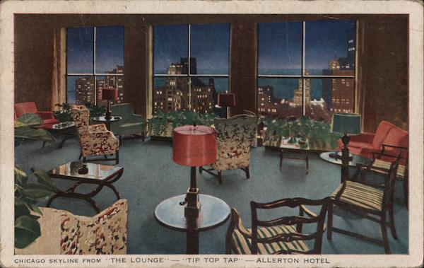 Allerton Hotel - Michigan Avenue at Huron Chicago Illinois