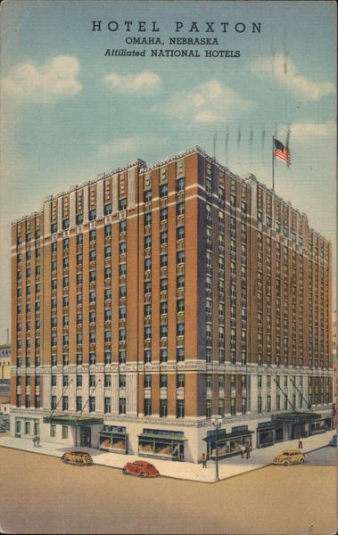 Hotel Paxton Omaha Nebraska