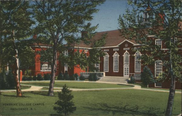 Pembroke College Campus Providence Rhode Island
