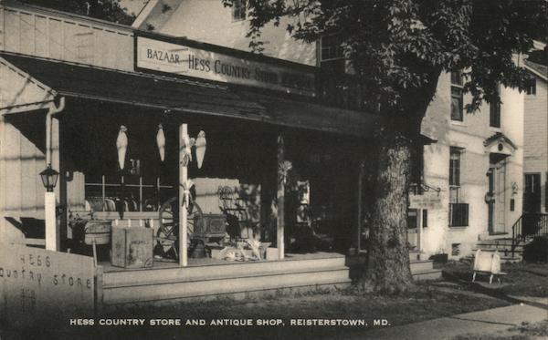 Hess Country Store and Antique Shop Reisterstown Maryland