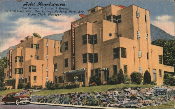 Hotel Mountainaire Hot Springs National Park Arkansas