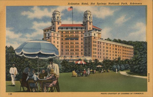 Arlington Hotel Hot Springs National Park Arkansas
