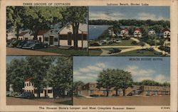 Indiana Beach Views Postcard