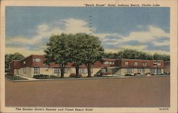 Beach House Hotel, Indian Beach, Shafer Lake Monticello, IN Postcard Postcard Postcard