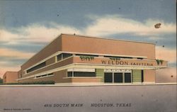 Weldon Cafeteria Postcard