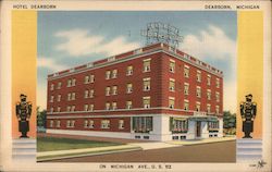 Hotel Dearborn Postcard