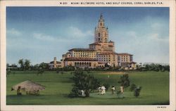 Miami Biltmore Hotel and Golf Course Postcard