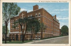 St. Mary's Hospital Clarksburg, WV Postcard Postcard Postcard