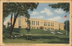 Stonewall Jackson High School Charleston, WV Postcard Postcard Postcard