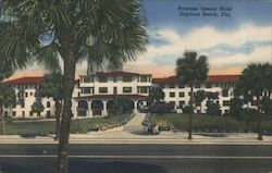 Princess Issena Hotel, Daytona Beach, Fla. Postcard