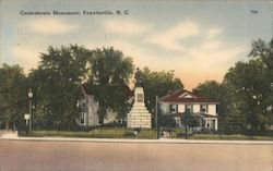 Confederate Monument Postcard