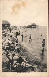 Beach Scene Postcard