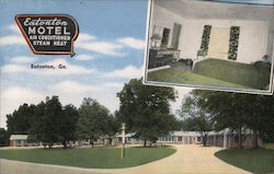 Eatonton Motel Postcard