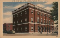 United States Post Office and Court House Postcard