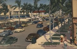 Lincoln Road Exclusive Shopping Center Miami Beach, FL Postcard Postcard Postcard